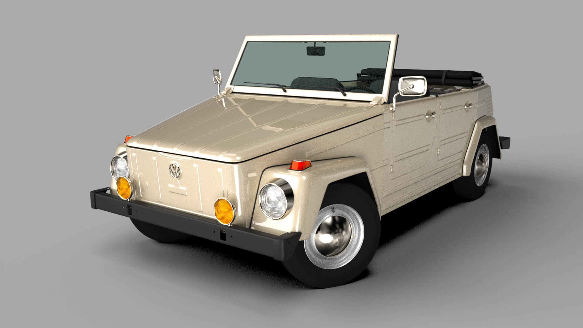 Volkswagen Thing 1973 for DAZ Studio Daz Content