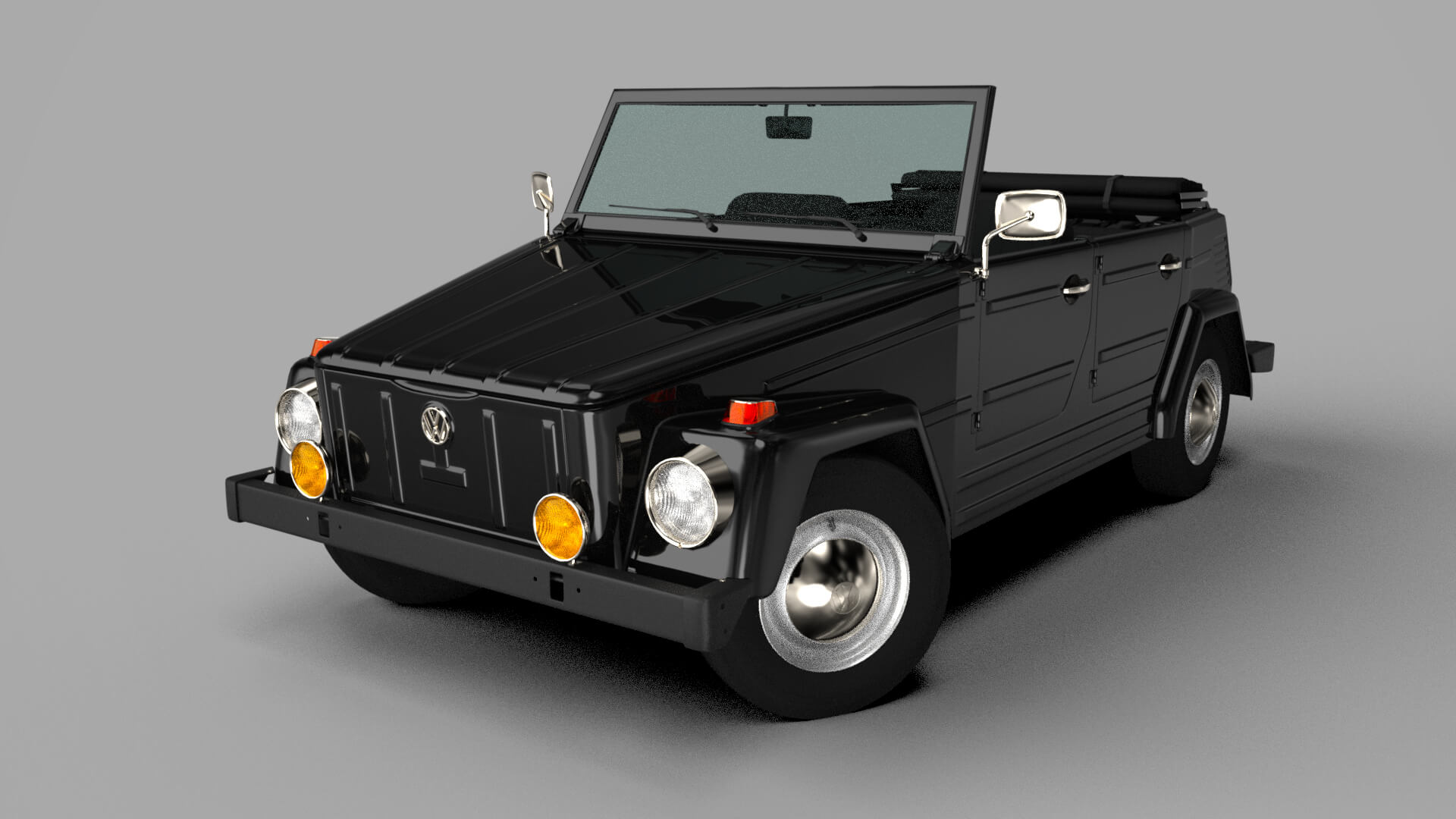 Volkswagen Thing 1973 for DAZ Studio Daz Content
