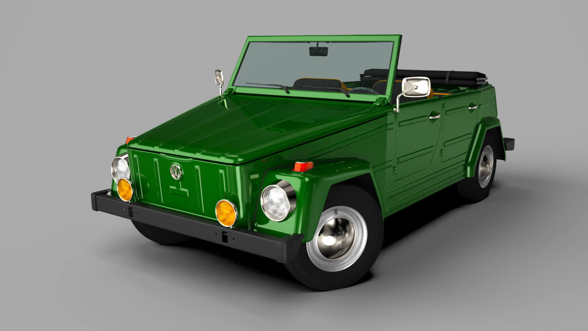 Volkswagen Thing 1973 for DAZ Studio Daz Content