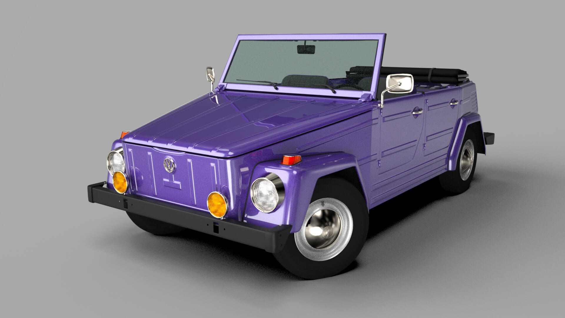 Volkswagen Thing 1973 for DAZ Studio Daz Content