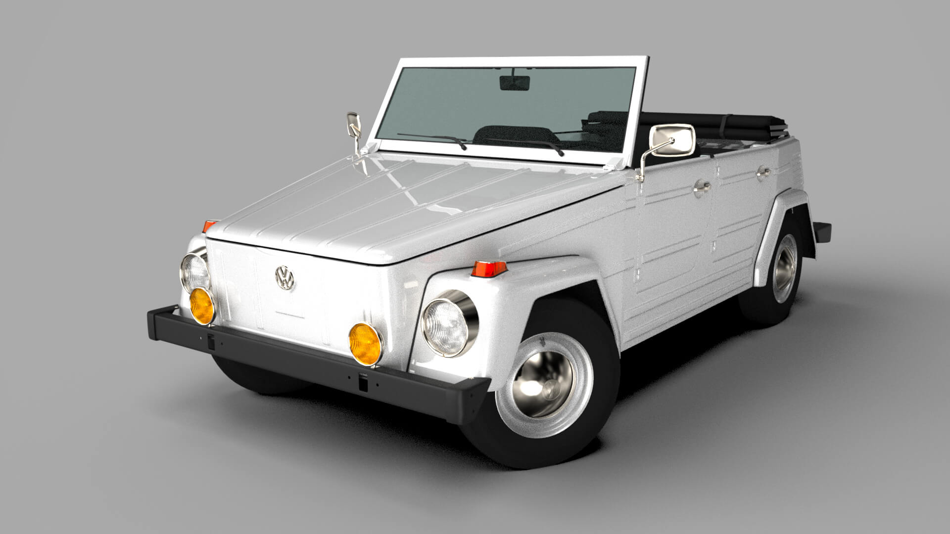 Volkswagen Thing 1973 for DAZ Studio Daz Content