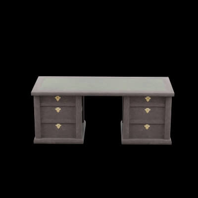 Antique Pedestal Desk