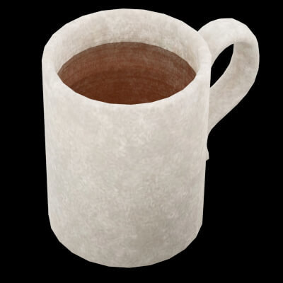 Ceramic Coffee Mug with Coffee
