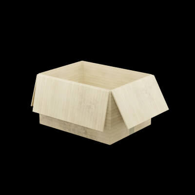Empty Cardboard Shipping Box