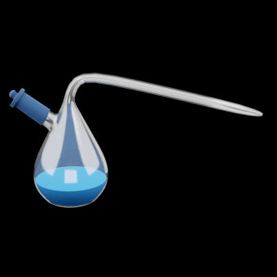 Glass Retort Flask