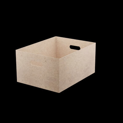 Open Cardboard Box