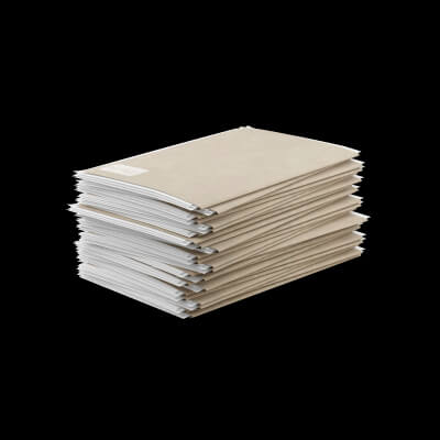 Stacked Manila File Folders
