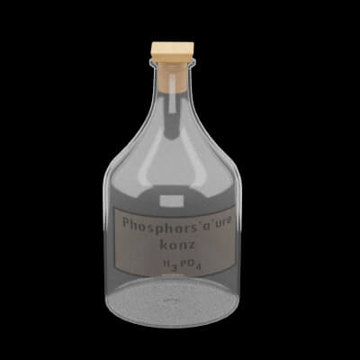Vintage Laboratory Chemical Reagent Bottle
