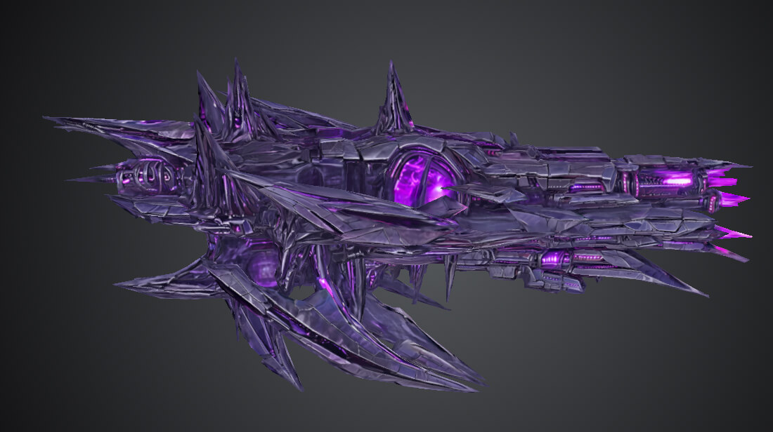 Veyralith &mdash Void Dreadnought Collection 3D Model