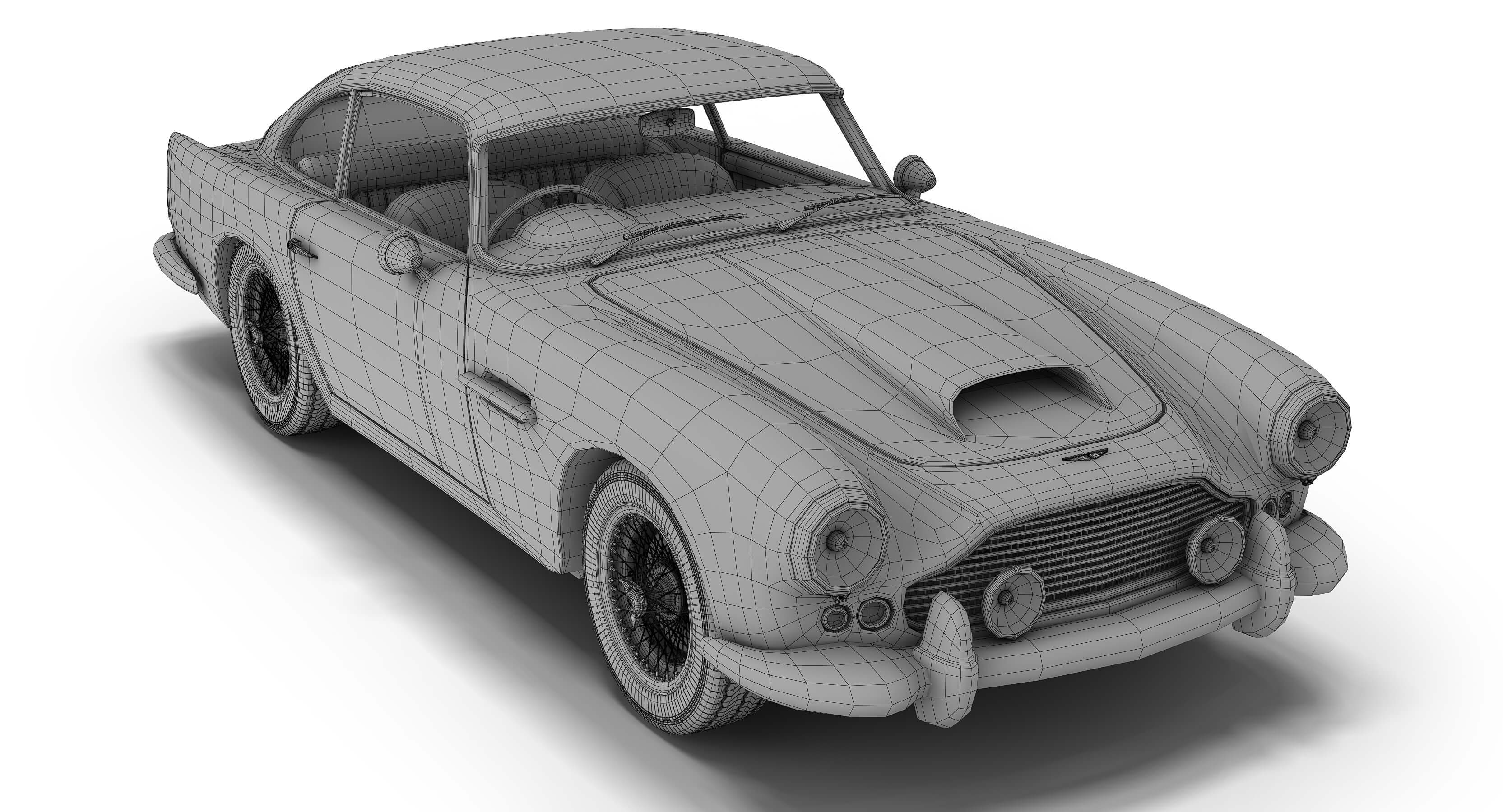 Aston Martin DB4 3D Model