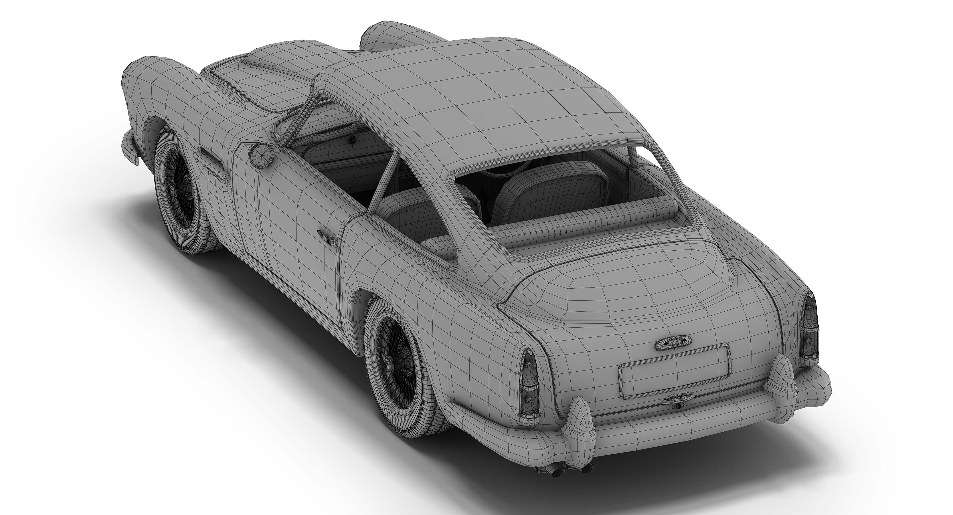 Aston Martin DB4 3D Model