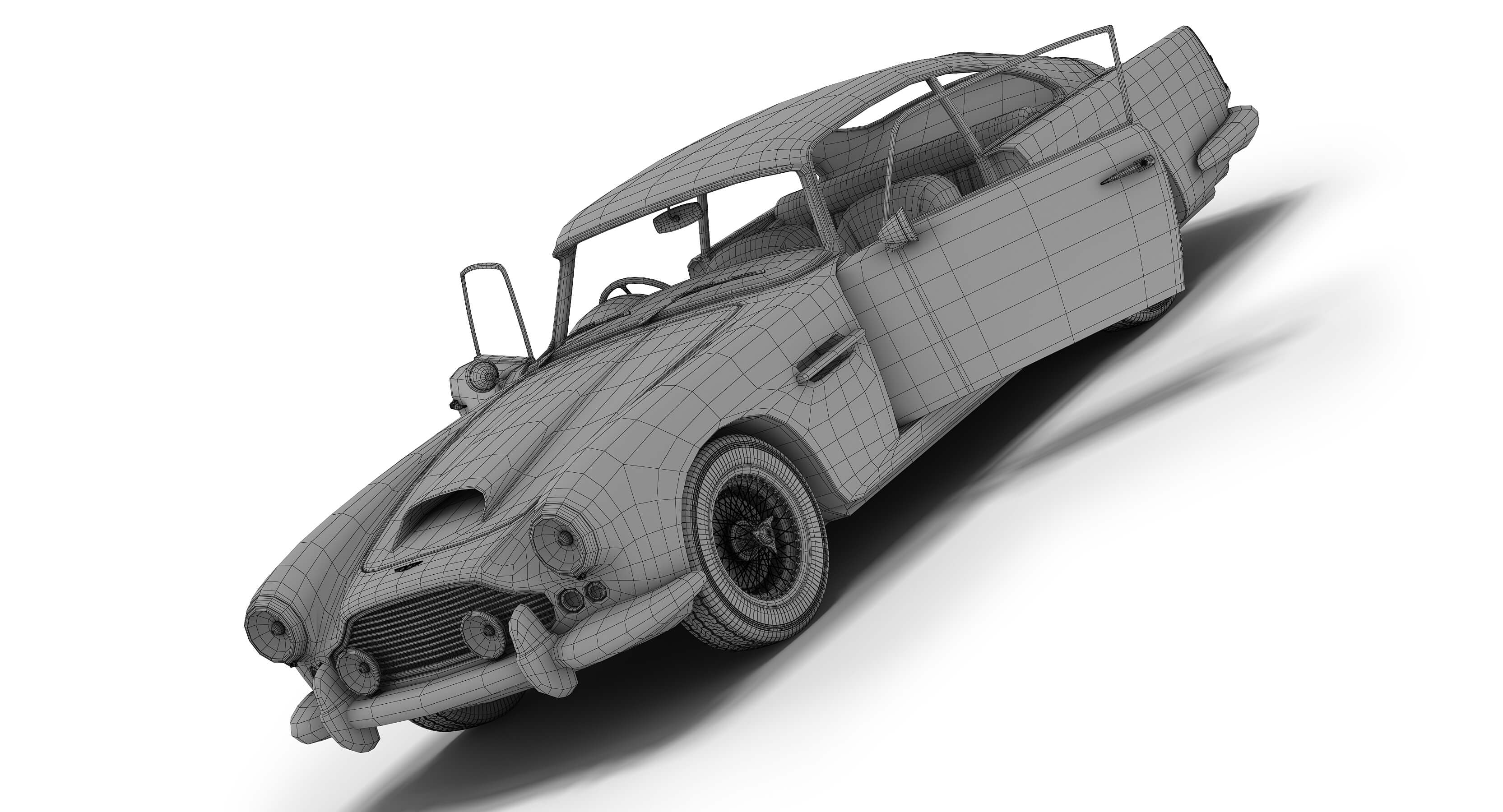 Aston Martin DB4 3D Model