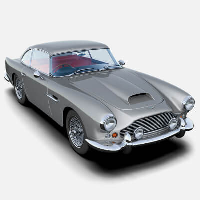 Aston Martin DB4 3D Model