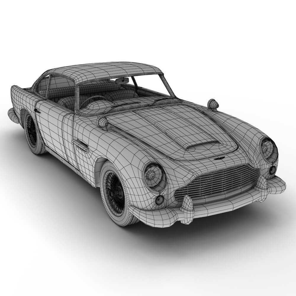 Aston Martin DB5 3D Model