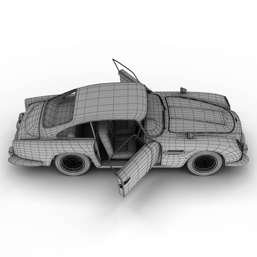 Aston Martin DB5 3D Model