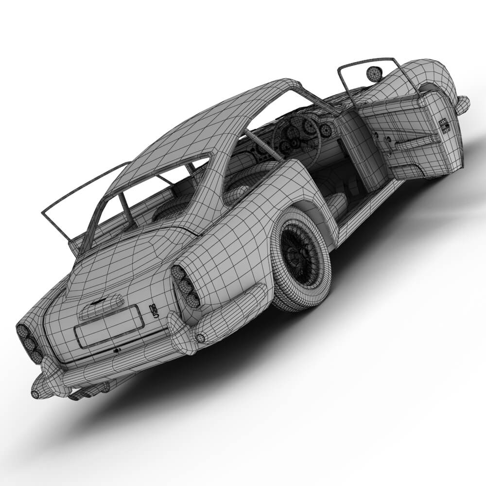 Aston Martin DB5 3D Model