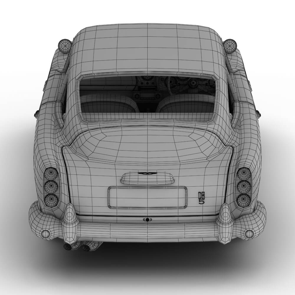 Aston Martin DB5 3D Model