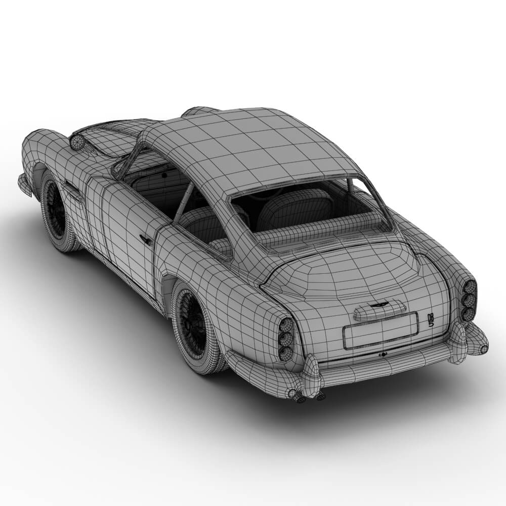 Aston Martin DB5 3D Model
