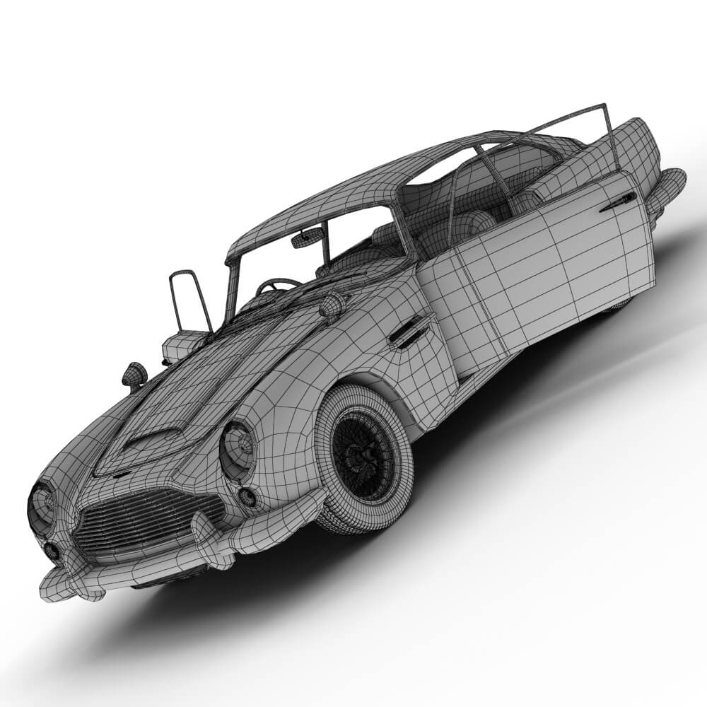 Aston Martin DB5 3D Model