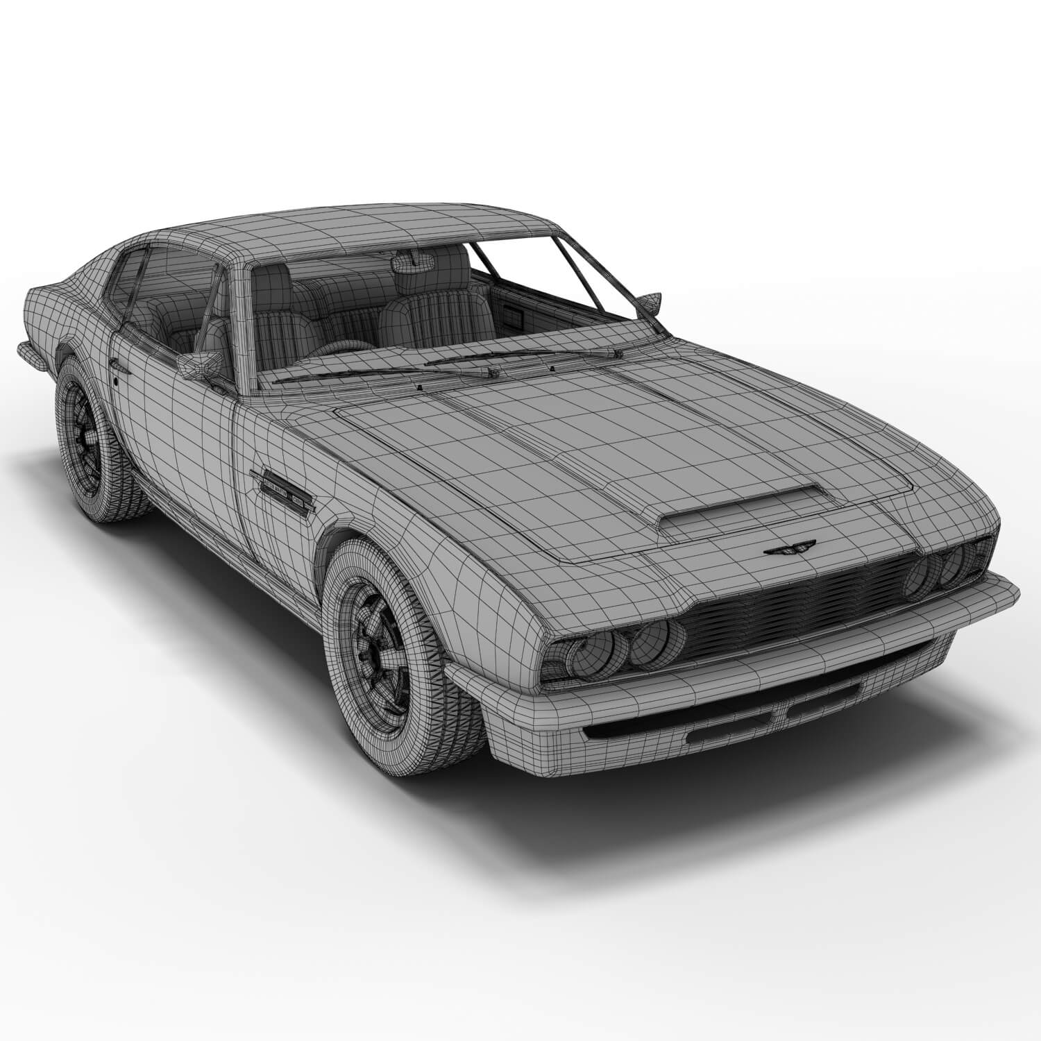Aston Martin DBS 3D Model