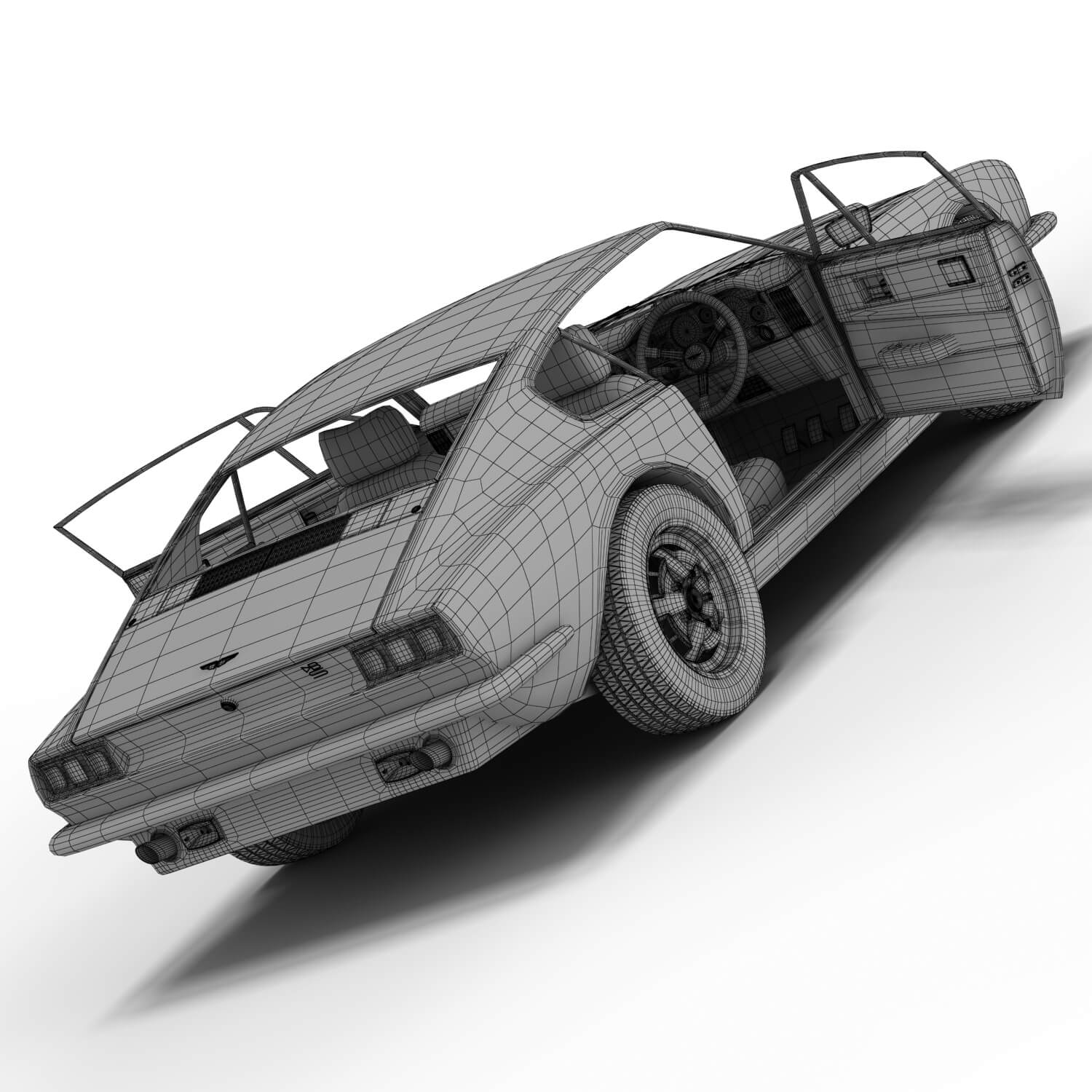 Aston Martin DBS 3D Model
