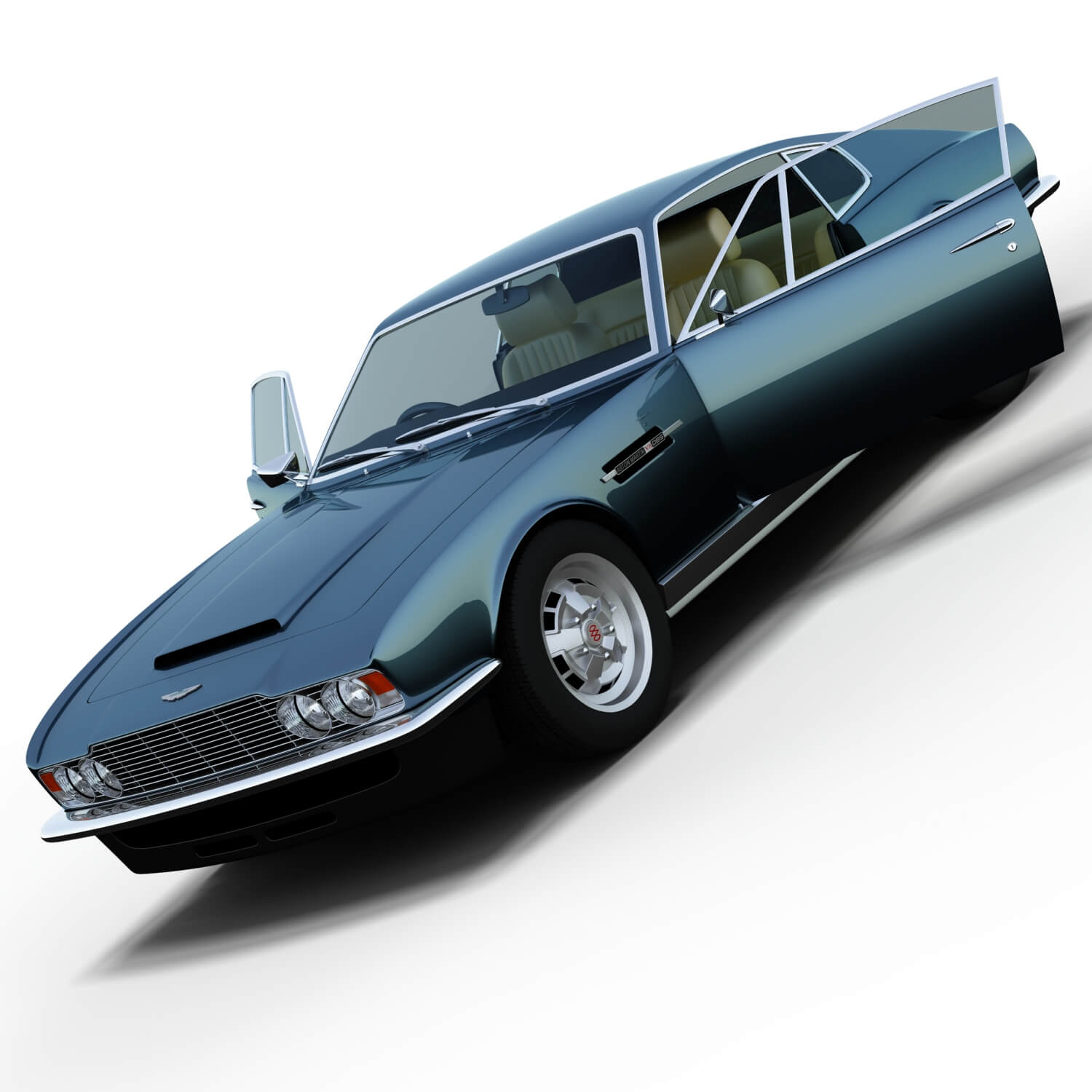 Aston Martin DBS 3D Model
