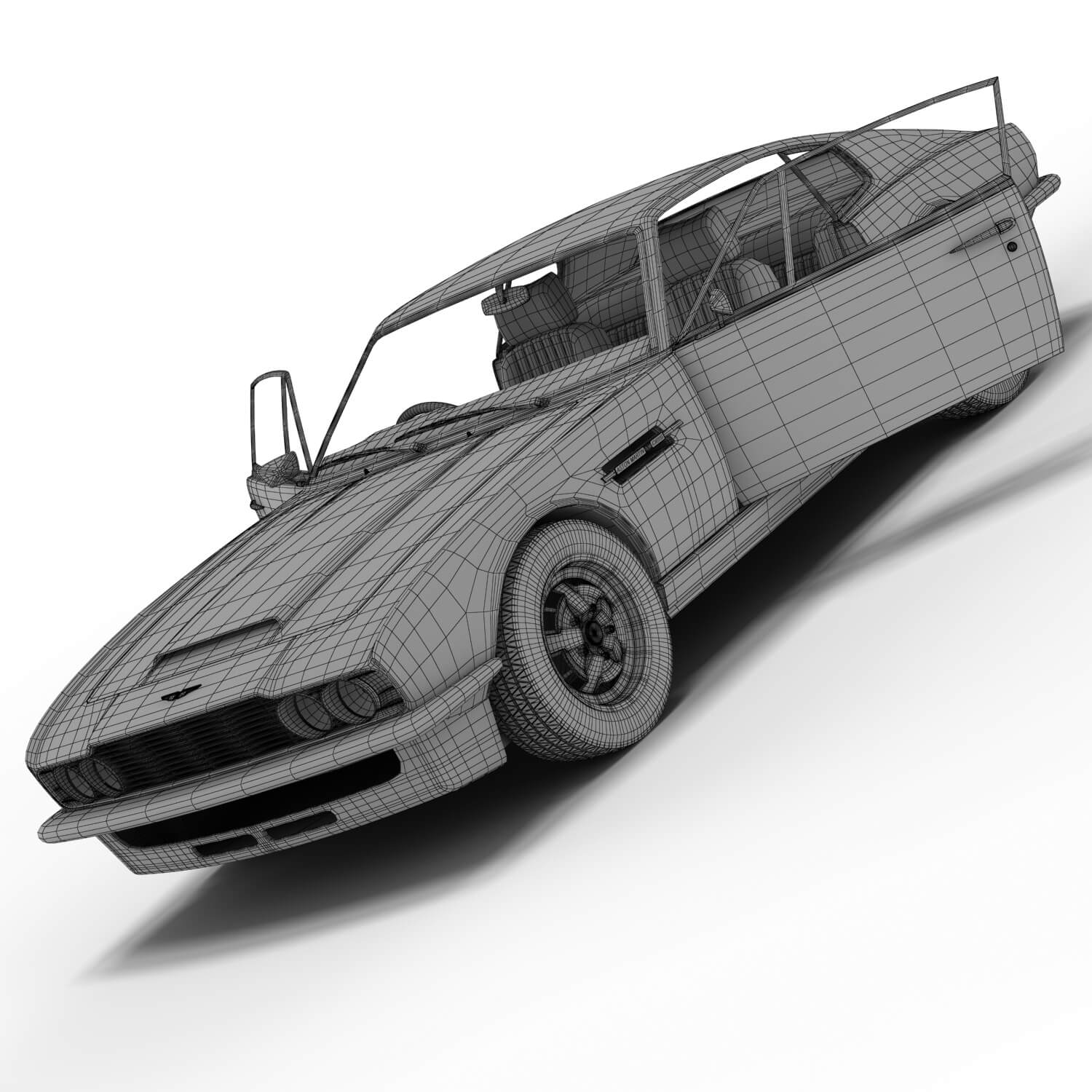 Aston Martin DBS 3D Model