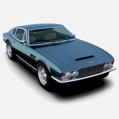 Aston Martin DBS 3D Model