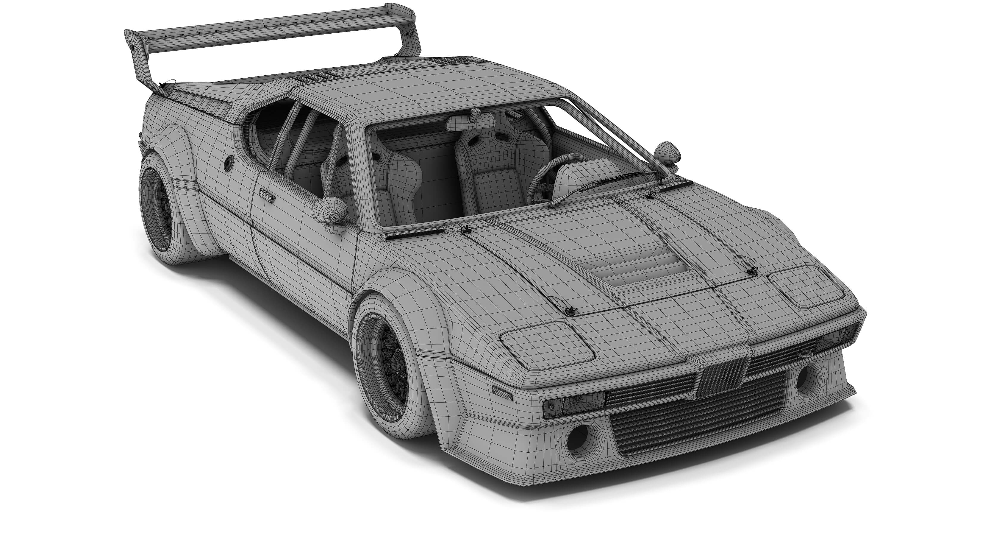 Italdesign Procar Prototype 3D Model