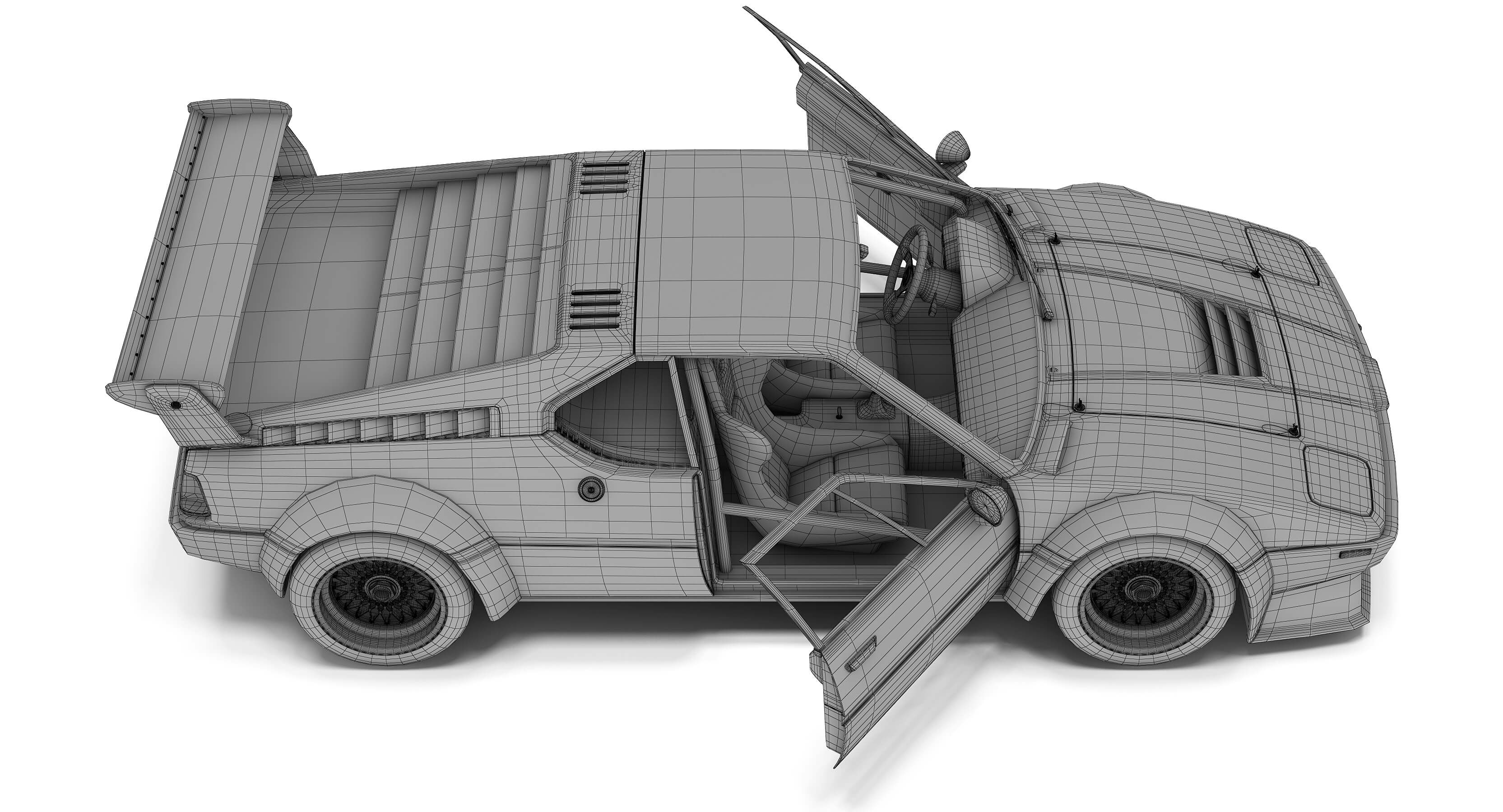 Italdesign Procar Prototype 3D Model