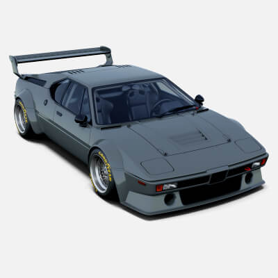 Italdesign Procar Prototype 3D Model