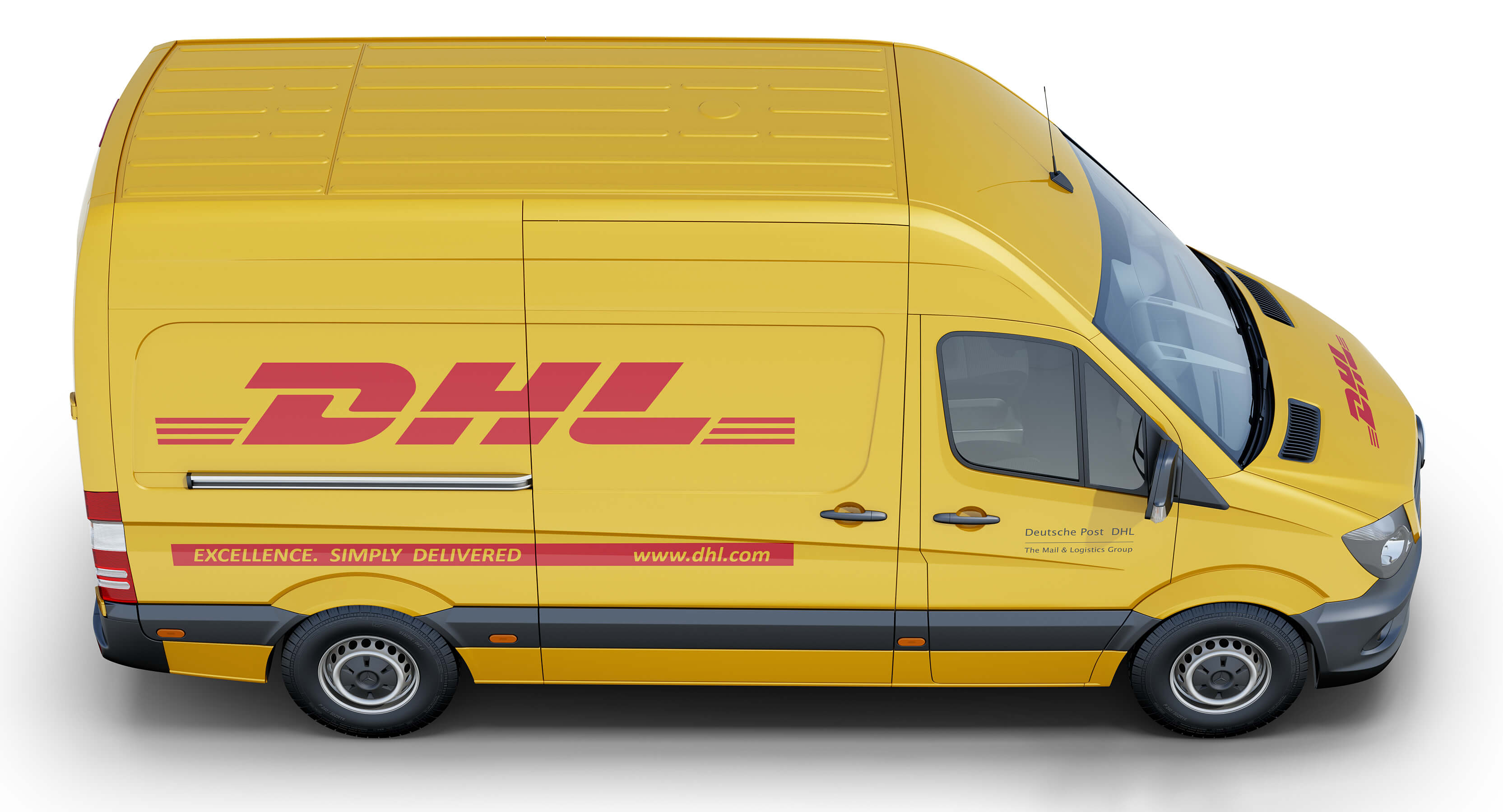 Mercedes-Benz Sprinter DHL 3D Model