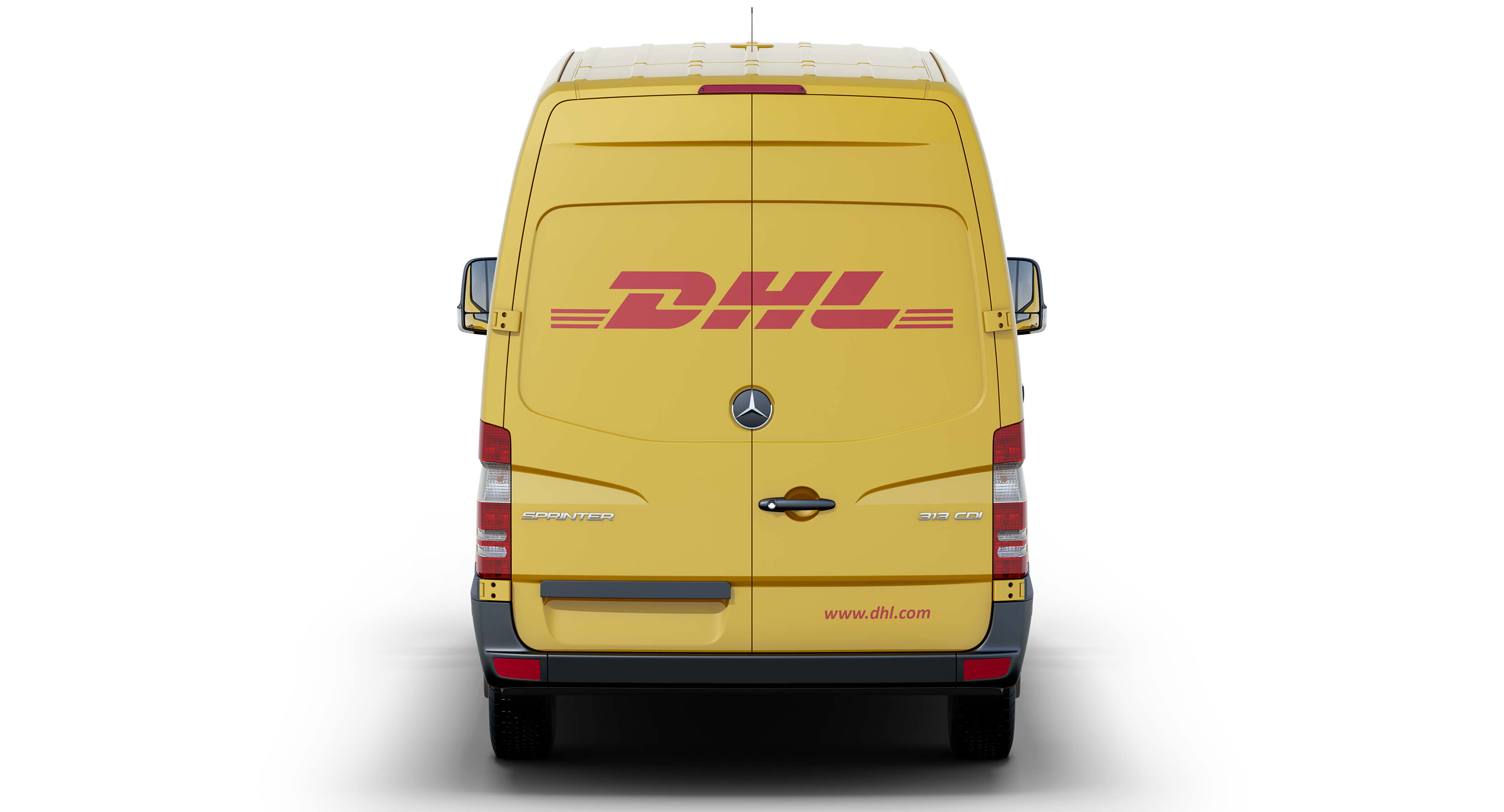 Mercedes-Benz Sprinter DHL 3D Model