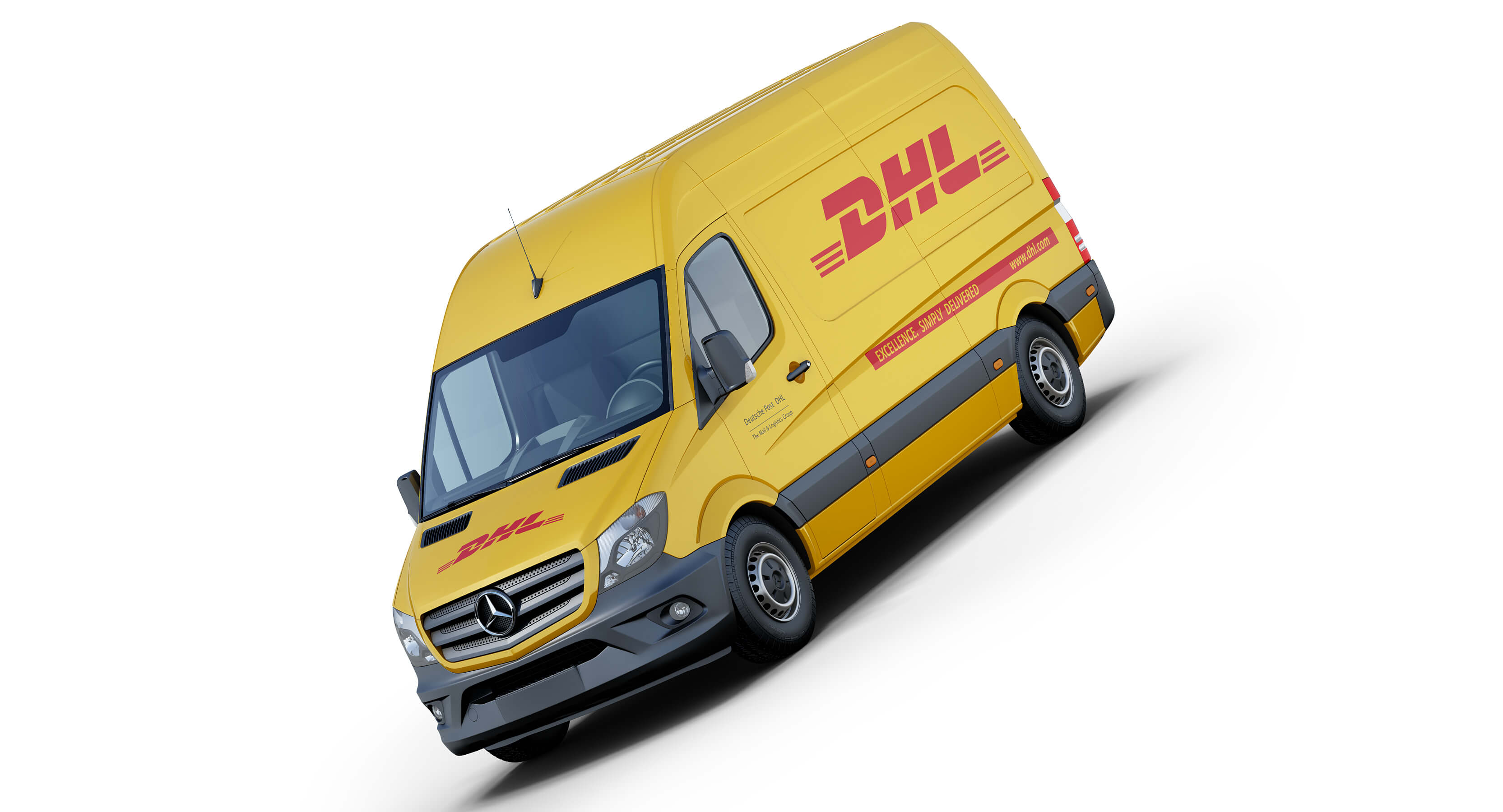 Mercedes-Benz Sprinter DHL 3D Model