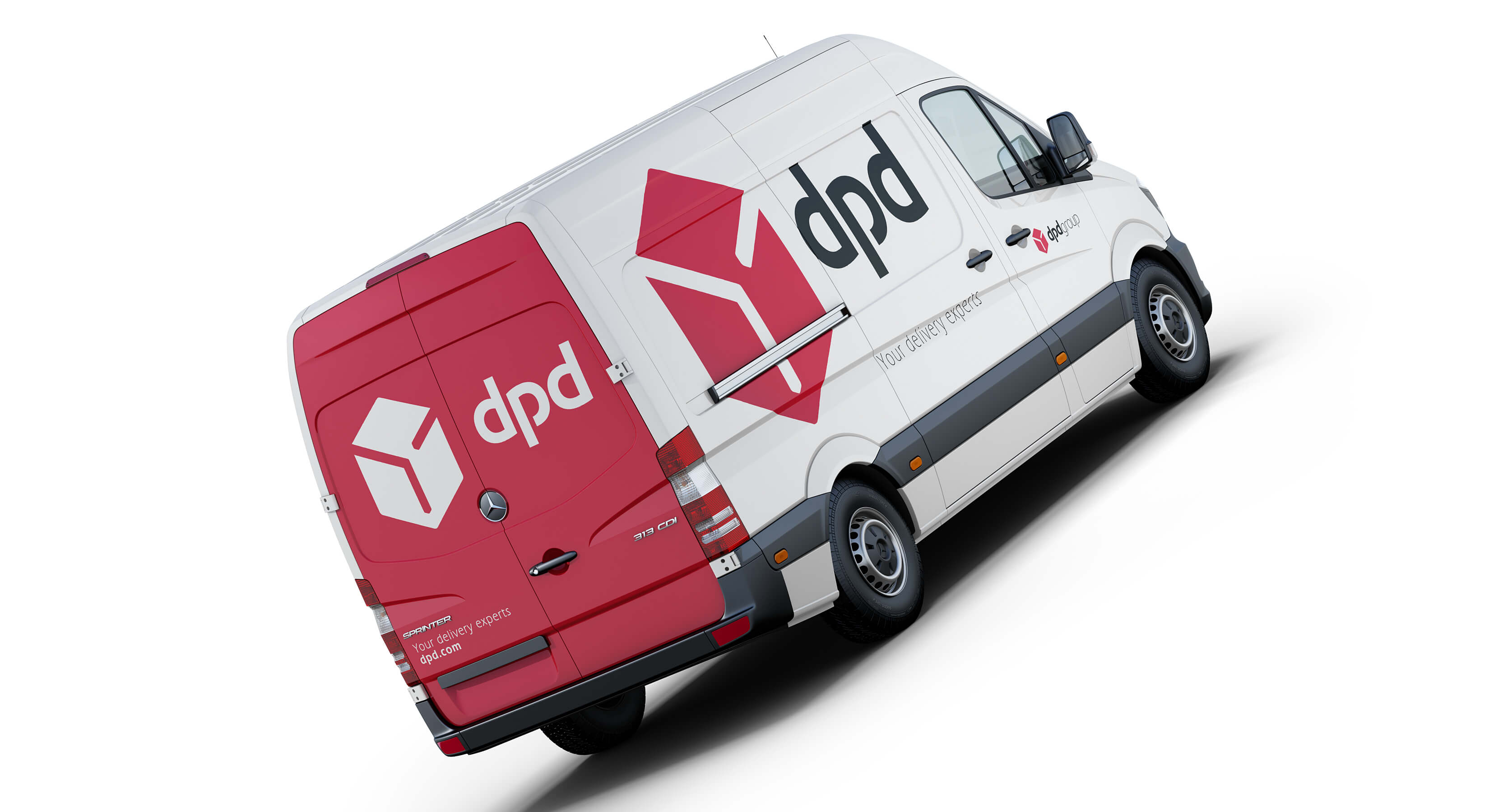 Mercedes-Benz Sprinter DPD 3D Model