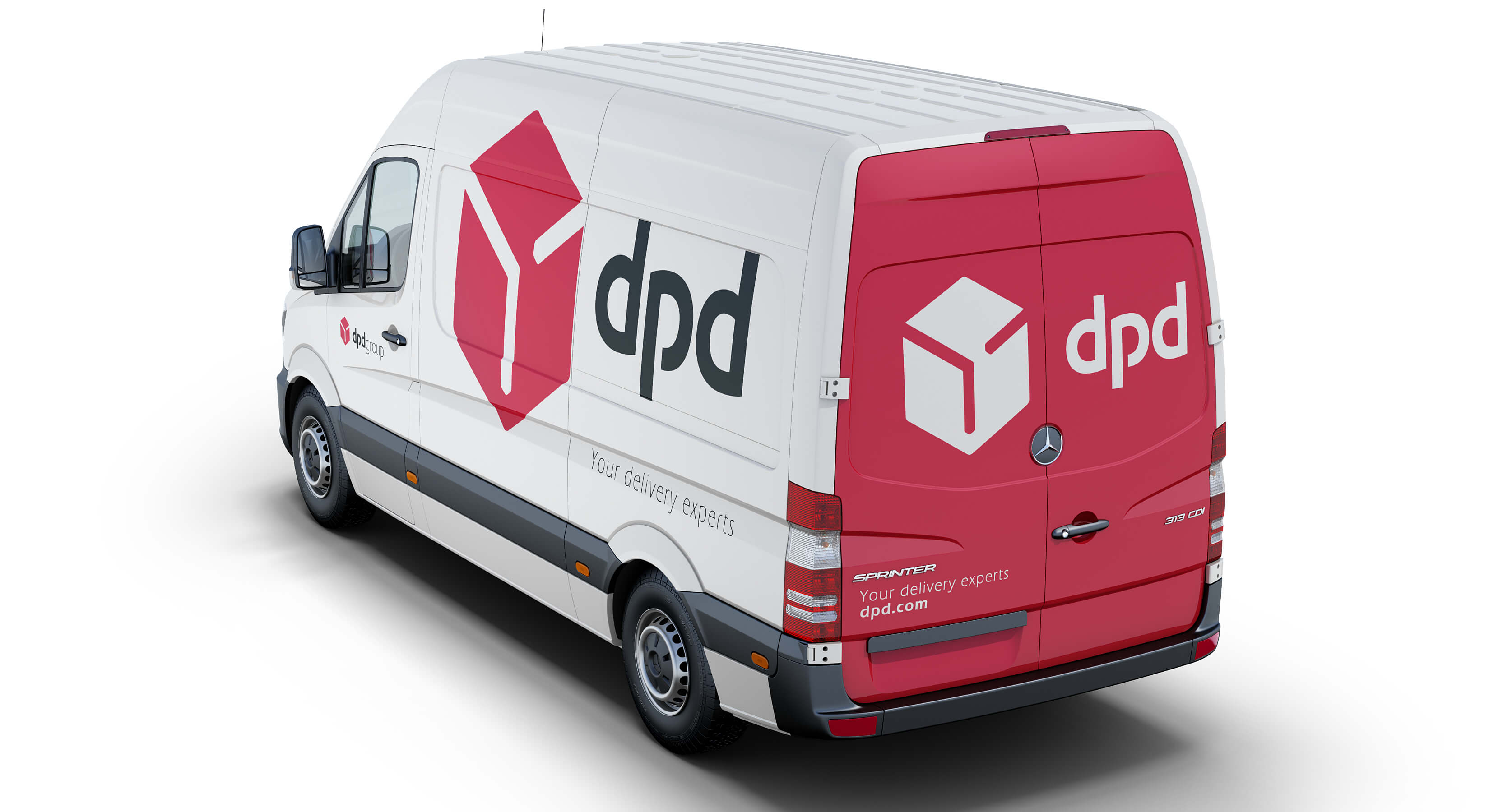 Mercedes-Benz Sprinter DPD 3D Model