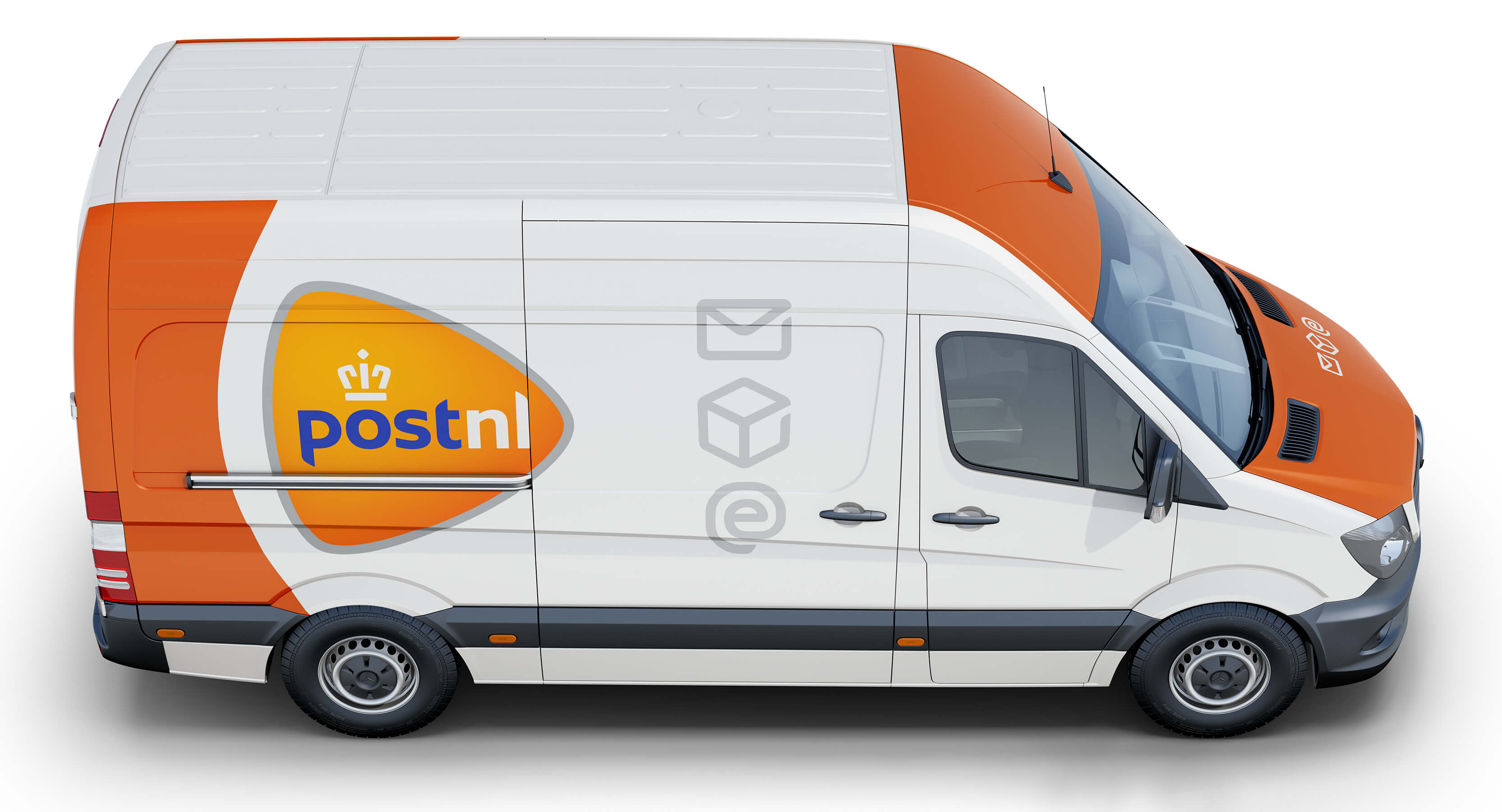 Mercedes-Benz Sprinter PostNL 3D Model