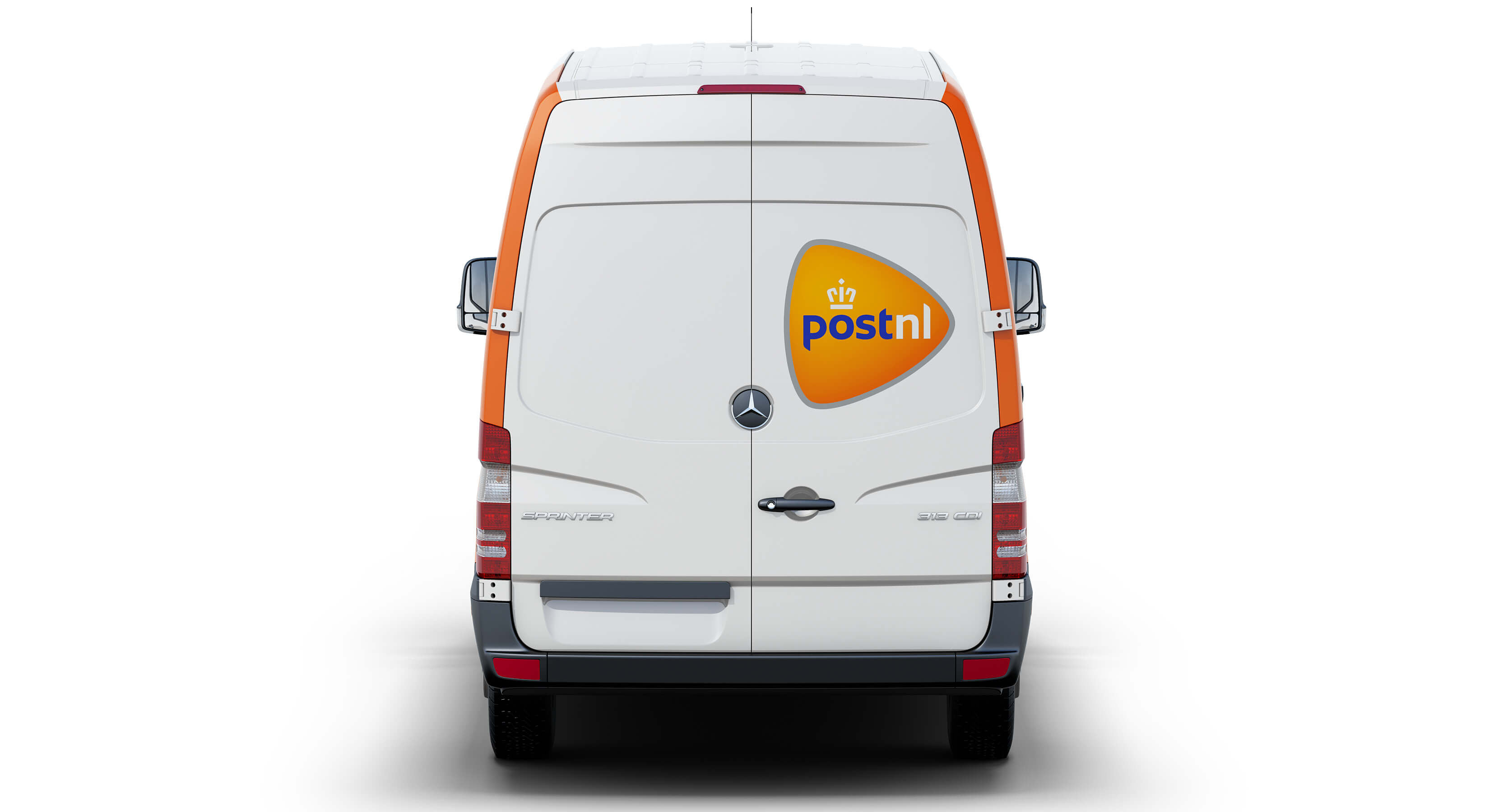 Mercedes-Benz Sprinter PostNL 3D Model