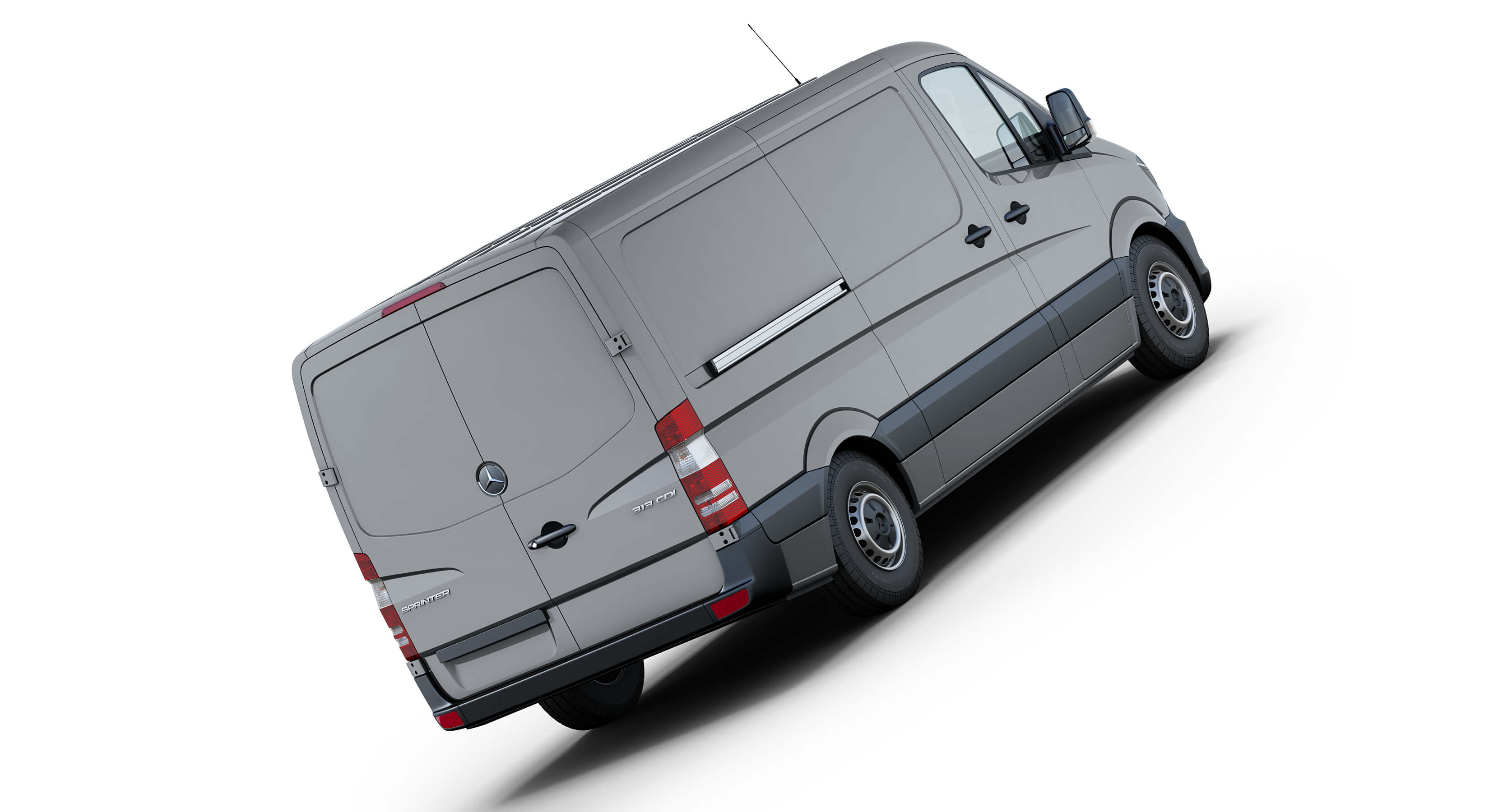Mercedes-Benz Sprinter Standard Roof 3D Model