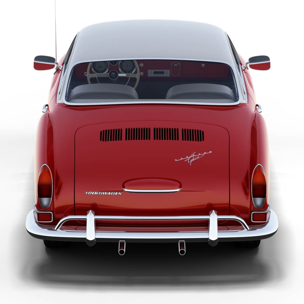 Volkswagen Karmann Ghia 3D Model