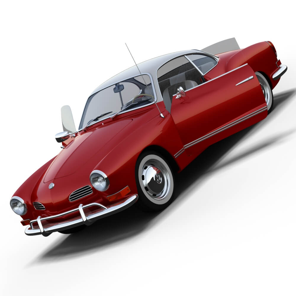 Volkswagen Karmann Ghia 3D Model