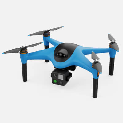 Industrial Inspection Drone Concept