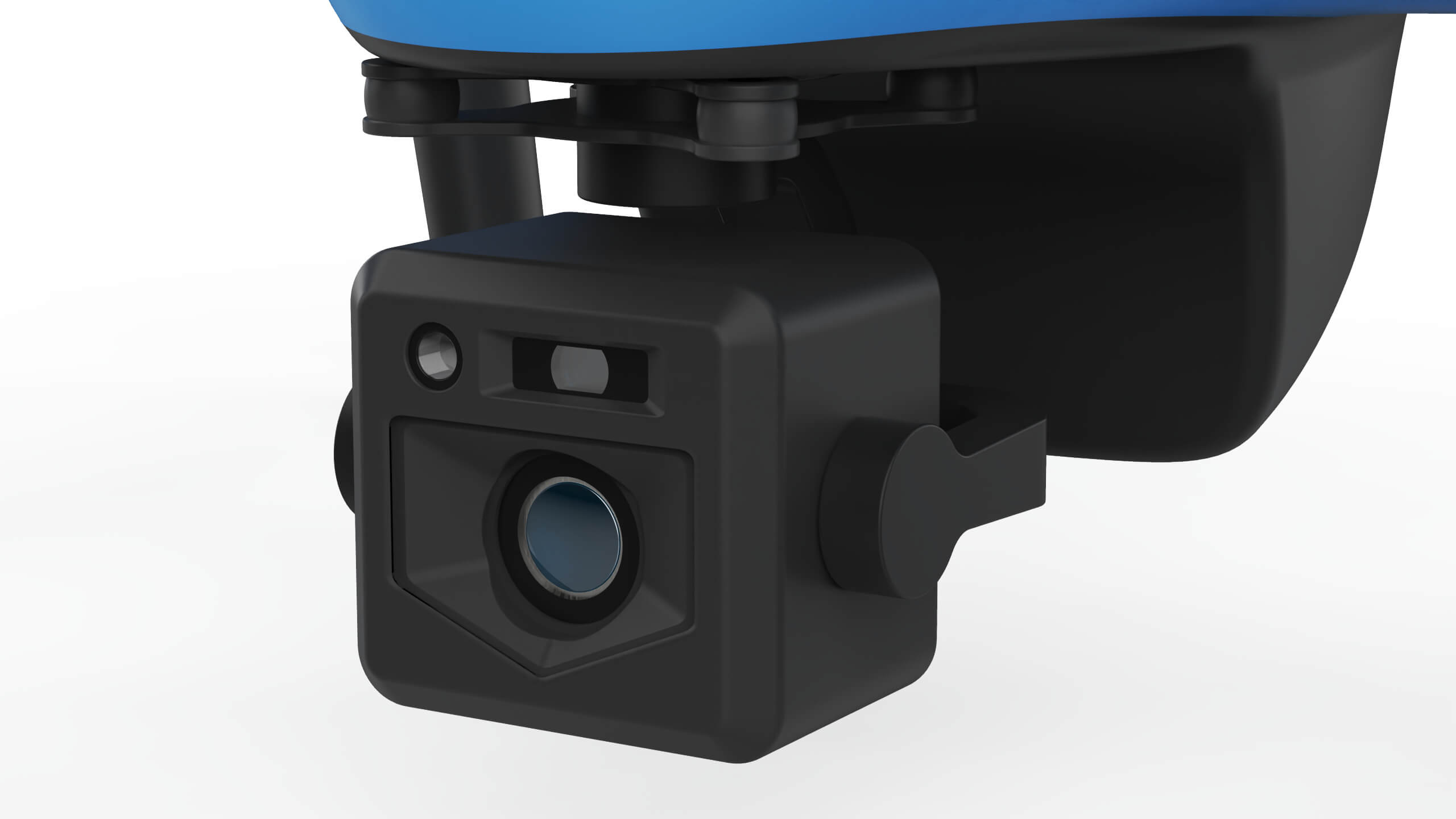 Industrial Photography Drone Concept 3D Model