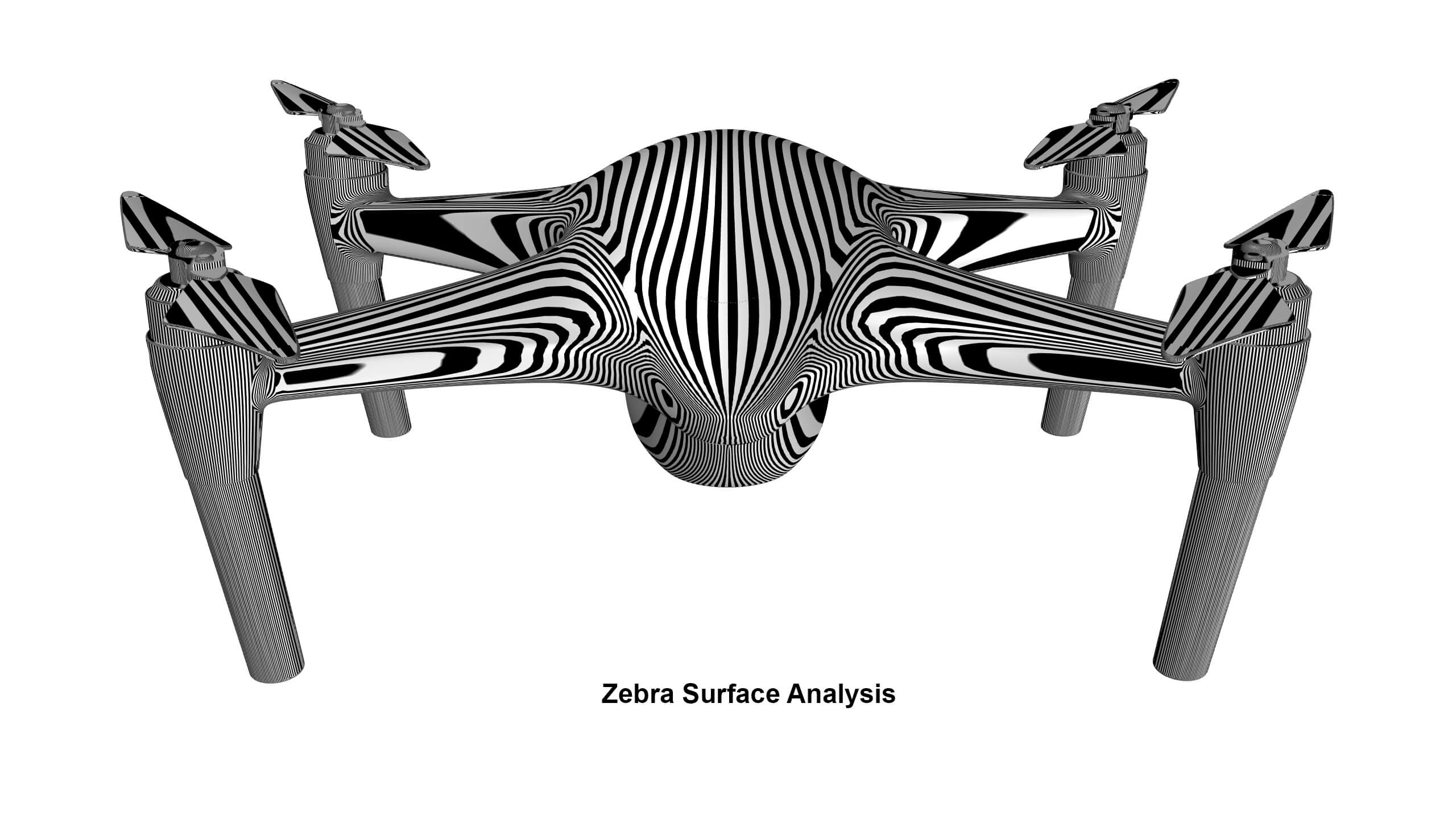 Industrial Photography Drone Concept 3D Model