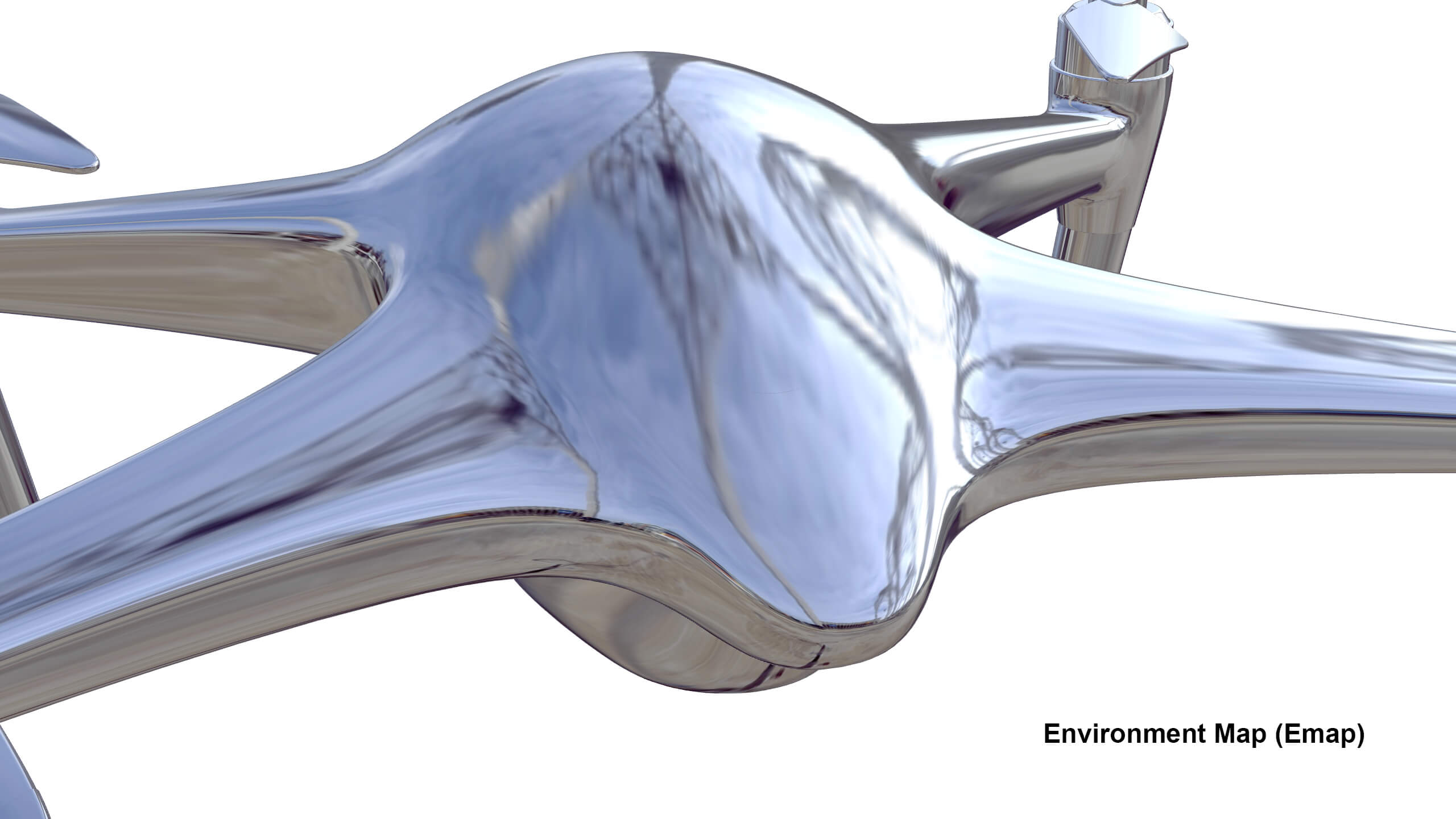 Industrial Photography Drone Concept 3D Model