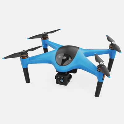 Industrial Photography Drone Concept