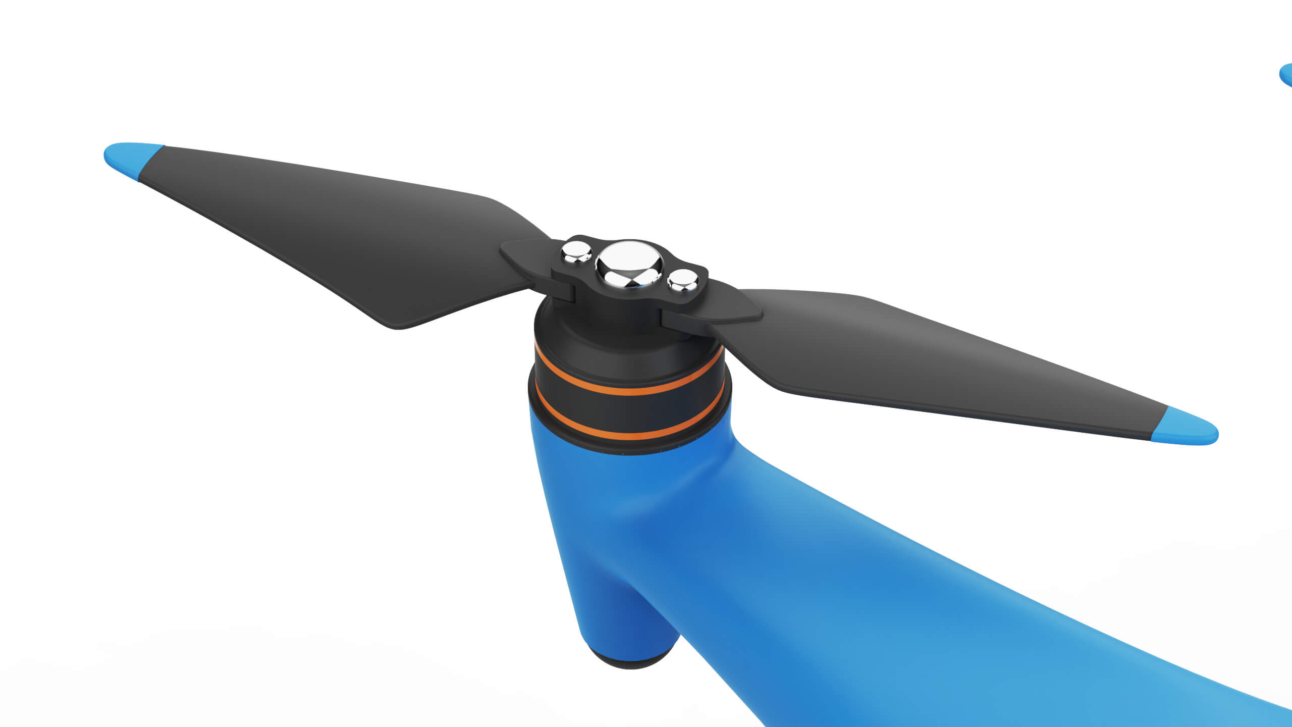 Industrial Search and Rescue Drone Concept 3D Model
