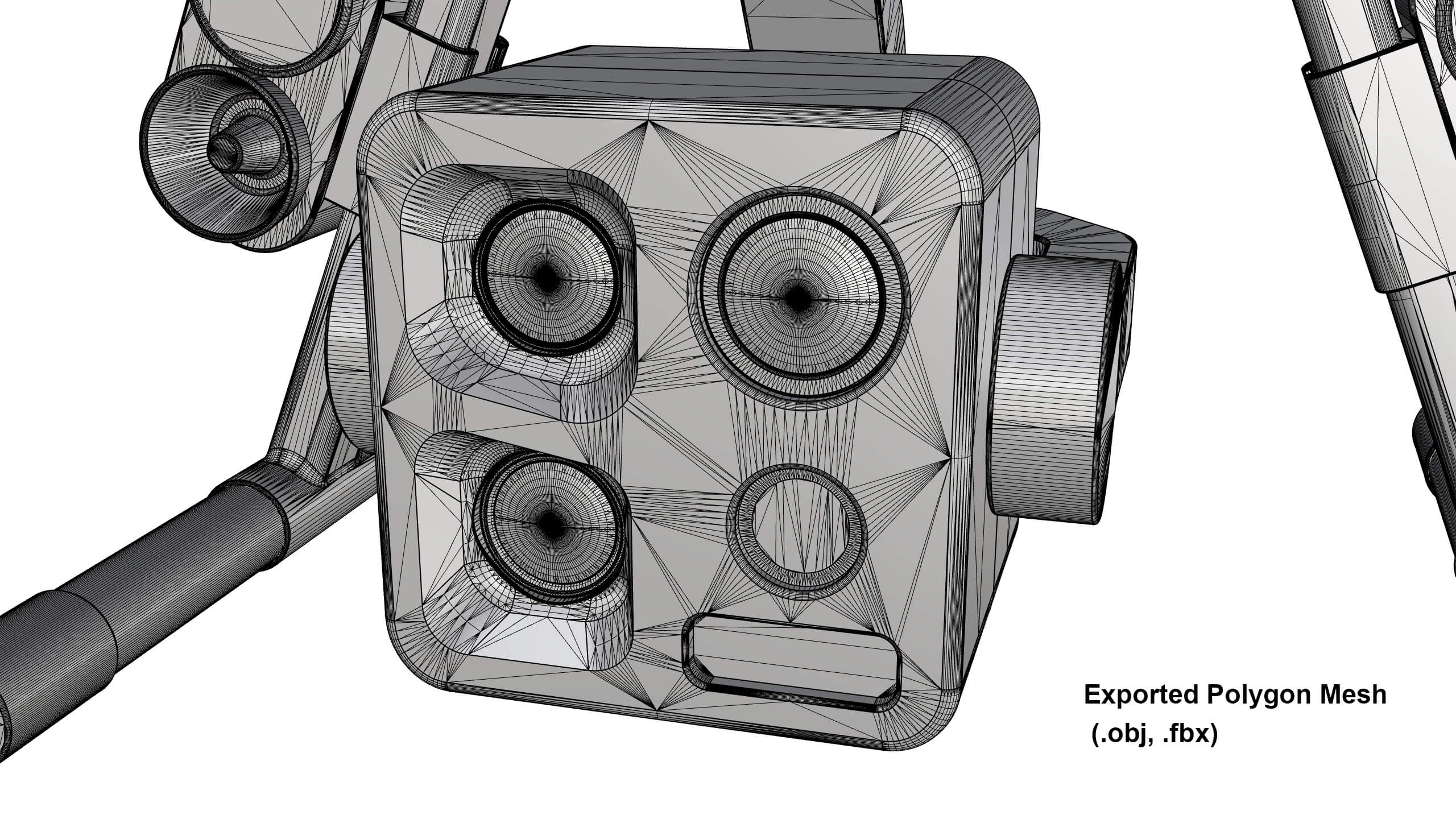 Industrial Search and Rescue Drone Concept 3D Model
