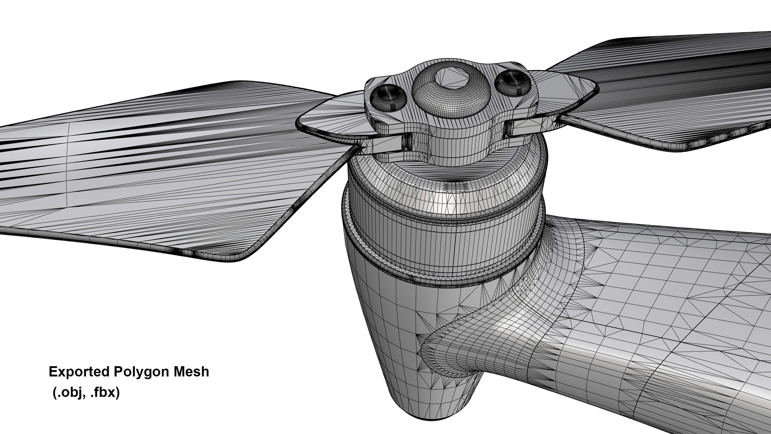 Industrial Search and Rescue Drone Concept 3D Model