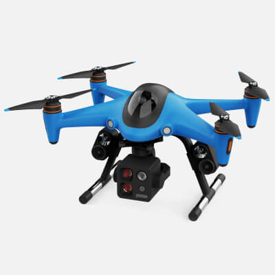 Industrial Search and Rescue Drone Concept